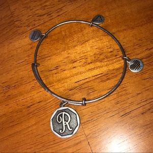 ALEX AND ANI R Initial Bracelet